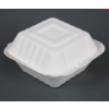 HorecaTraders Hamburger trays | 15x15cm | White | 500 pcs.