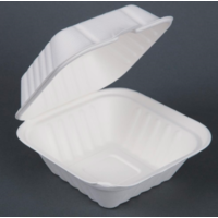 Coupes à hamburger | 15 x 15 cm | Blanc | 500 pièces