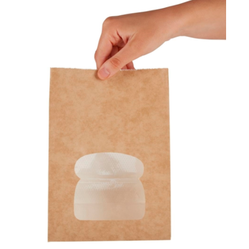  HorecaTraders Sacs à sandwich | Fenêtre | Recyclable | 250 pièces 
