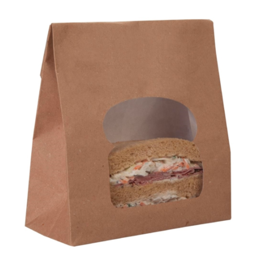 Sandwich Bags | Window | Recyclable | 250 pcs.