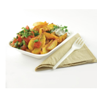 Degradable chip trays | 500 pieces | 17.5 cm