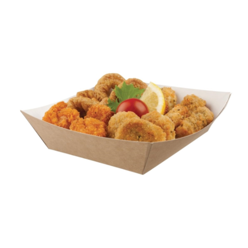  HorecaTraders Biodegradable food containers | 14.8x13.9 cm | 500 pieces 
