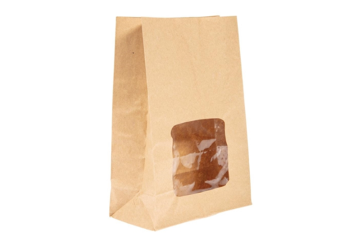  HorecaTraders Sacs à sandwich | Biodégradable | 250 pièces | 15,2 x 7,6 x 23 cm 