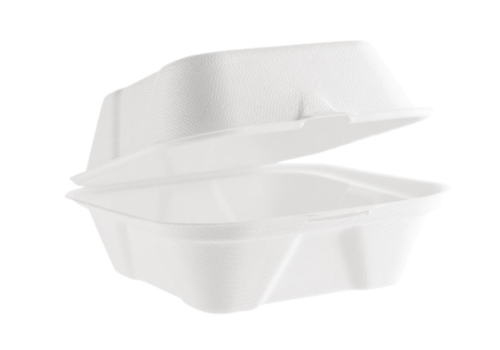  HorecaTraders Hamburger Cups | Biodegradable | 500 pcs. | 14.8 x 15.2 x 7.9 cm 