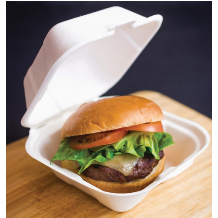 Hamburger Cups | Biodegradable | 500 pcs. | 14.8 x 15.2 x 7.9 cm