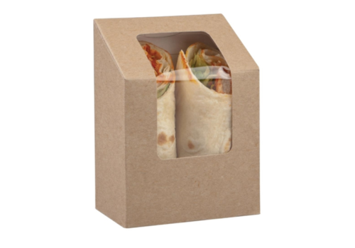  HorecaTraders Boîtes d'emballage | Biodégradable | 500 pièces | 9 x 5 x 9 cm 