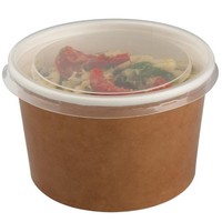 food containers with lid recyclable 700ml (150 pieces)