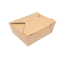 Bols de nourriture | Biodégradable | carton | 500 pièces | 1,3 L | 12 x 15,2 x 6,4 cm