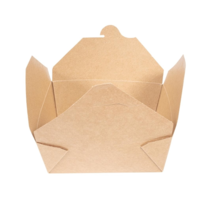 Bols de nourriture | Biodégradable | carton | 500 pièces | 1,3 L | 12 x 15,2 x 6,4 cm