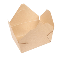 Bols de nourriture | Biodégradable | carton | 500 pièces | 1,3 L | 12 x 15,2 x 6,4 cm