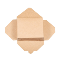 Food containers | Degradable | Cardboard | 500 pcs. | 1.3L | 12x15.2x6.4cm