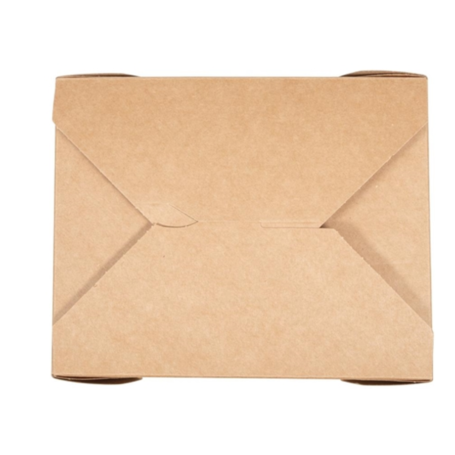 Bols de nourriture | Biodégradable | carton | 500 pièces | 1,3 L | 12 x 15,2 x 6,4 cm