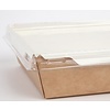 Bols de nourriture | Avec couvercle | Recyclable | 1000 ml | 14 x 19 x 4,5 cm