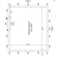 Freezer cell 270X240X220 CM | -10/-20 °C