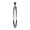 HorecaTraders Serving Tongs with Silicone Grip | 2 Sizes