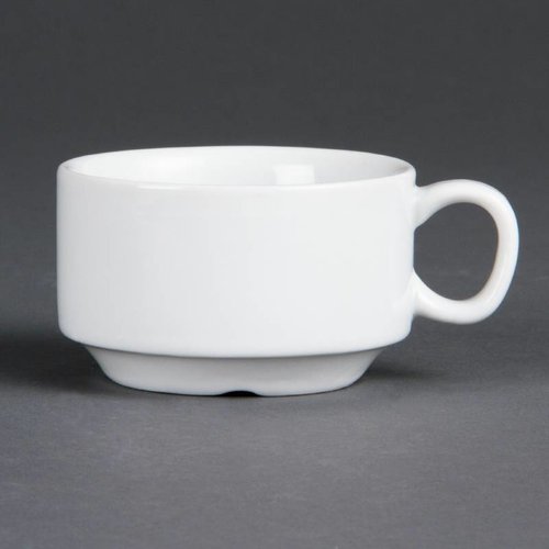  Olympia White Porcelain Espresso Cups 8.5 cl | 12 pieces 