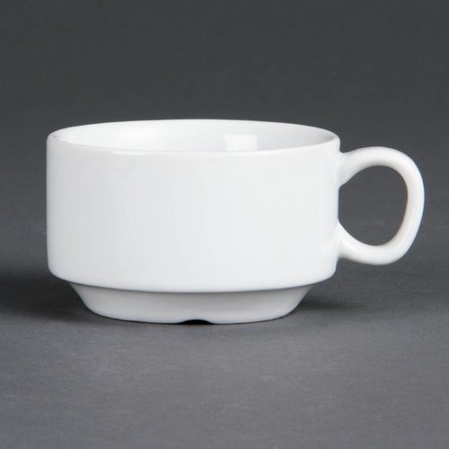  Olympia White porcelain Espresso cups 8.5 cl | 12 pieces 