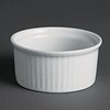 Olympia Petit ramequin en porcelaine blanche | 12 pièces
