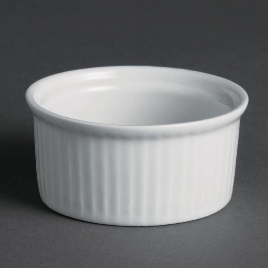 Kleine Ramekin Wit Porselein | 12 stuks