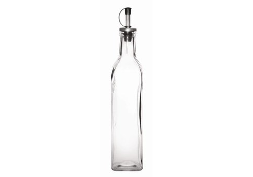  Olympia Bouteille d'huile d'olive en verre 500 ml | 6 pièces 