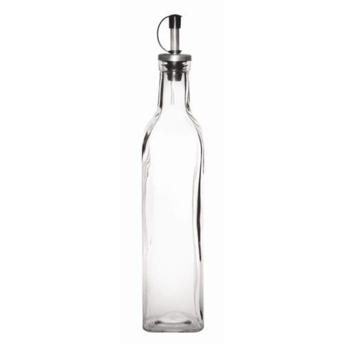  Olympia Olivenölflasche aus Glas 500 ml | 6 Stück 