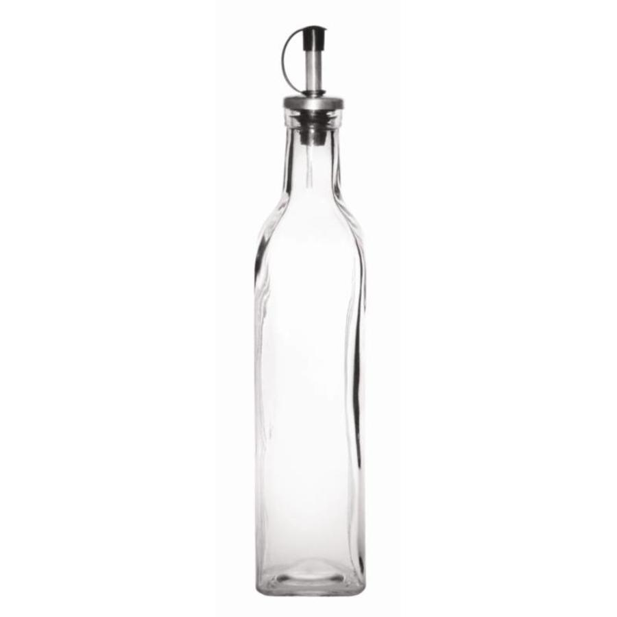 Glass Olive Oil Bottle 500ml | 6 pieces