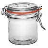 Vogue Glass preserving jar / storage jar with swing top, 0.30 l (6 pieces)