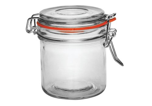  Vogue Einmachglas / Vorratsglas aus Glas mit Bügelverschluss, 0,30 l (6 Stück) 
