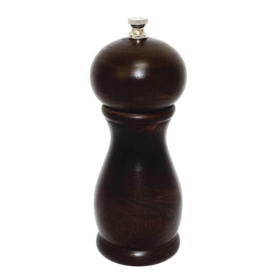 Houten Peper /Zout molen | 15 cm