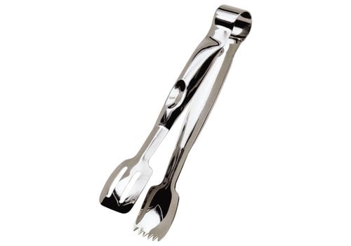  HorecaTraders Buffet tongs stainless steel | 23.5cm 