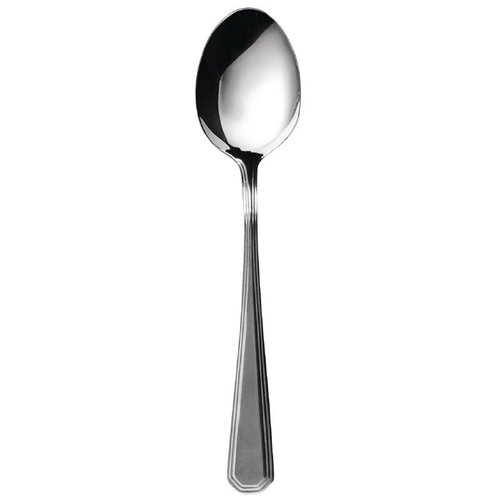  HorecaTraders Catering Dessert spoon 19cm stainless steel | 12 pieces 