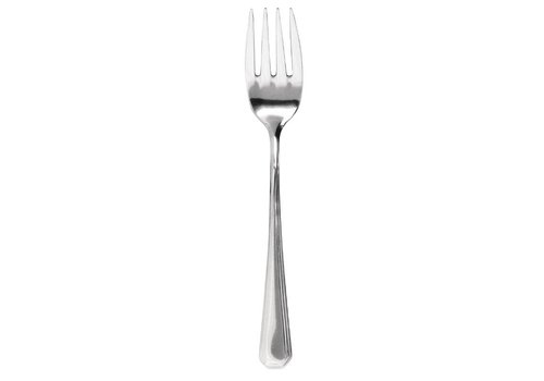  HorecaTraders Fourchette à dessert traiteur en acier inoxydable 17 cm | 12 pièces 