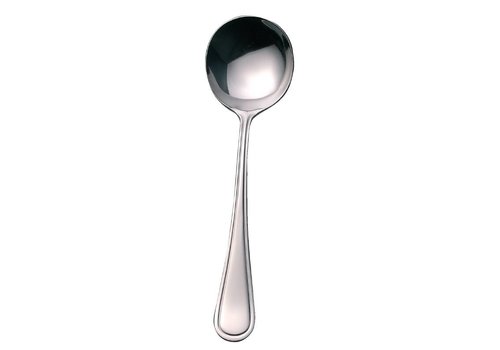  HorecaTraders Cuillères à soupe en acier inoxydable 18cm | 12 pièces 