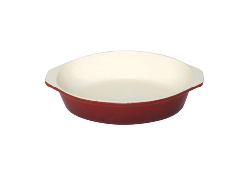  Vogue plat à gratin rond rouge 400 ml 