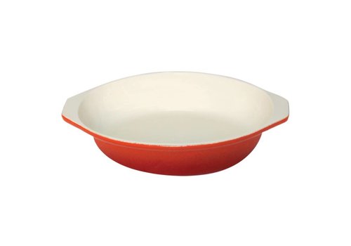  Vogue Plat à gratin rond orange 400ml 