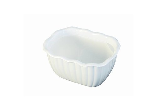 HorecaTraders Unbreakable Presentation Dish White 