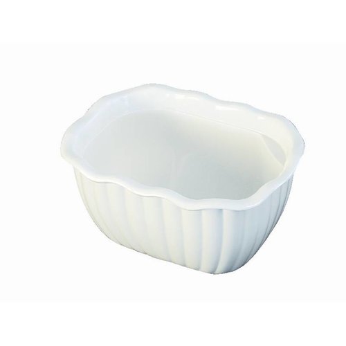  HorecaTraders Unbreakable Presentation Dish White 