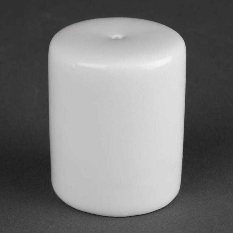 Porcelain Salt Shaker | 12 pieces
