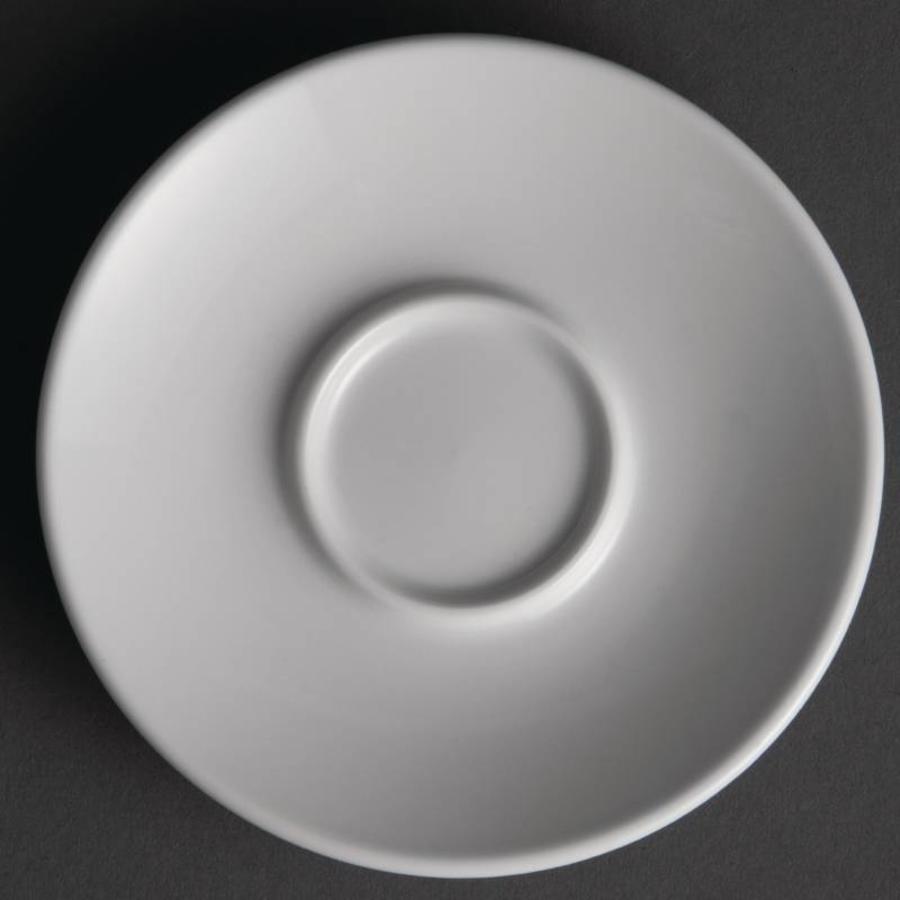 Plat Blanc en Porcelaine | pièces 12