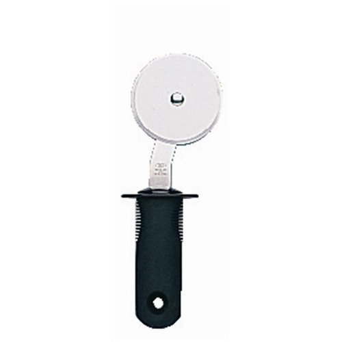  HorecaTraders Poignée de roulette à pizza noire | 7,5 cm 