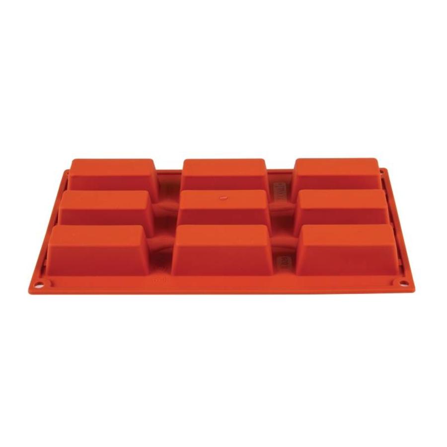 Moule à gâteau en silicone Formaflex | 9 mini gâteaux