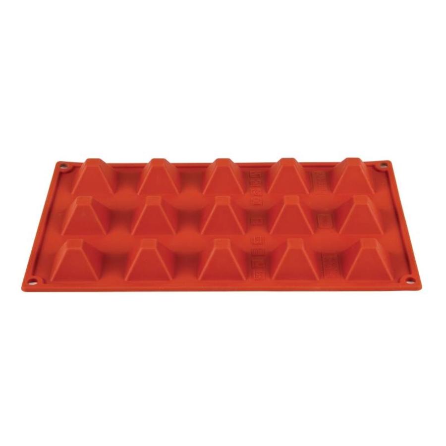 Silicone cake tins red | 15 Shapes