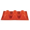 HorecaTraders Formaflex silicone baking mold | 6 pyramid shapes