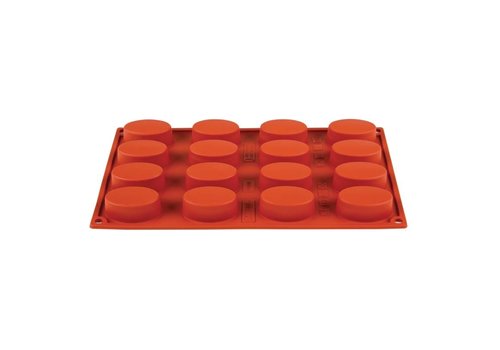  HorecaTraders Moule à pâtisserie en silicone Formaflex | 16 formes 