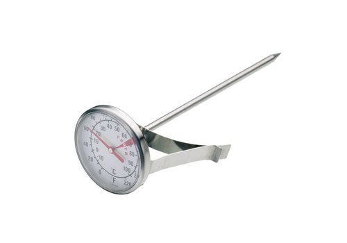  HorecaTraders Thermomètre à bouton pour lait chaud, 4,5 cm 
