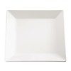 HorecaTraders Pure Melamine Square Bowl White | 3(H) x 37 (L) x 37 (W) cm