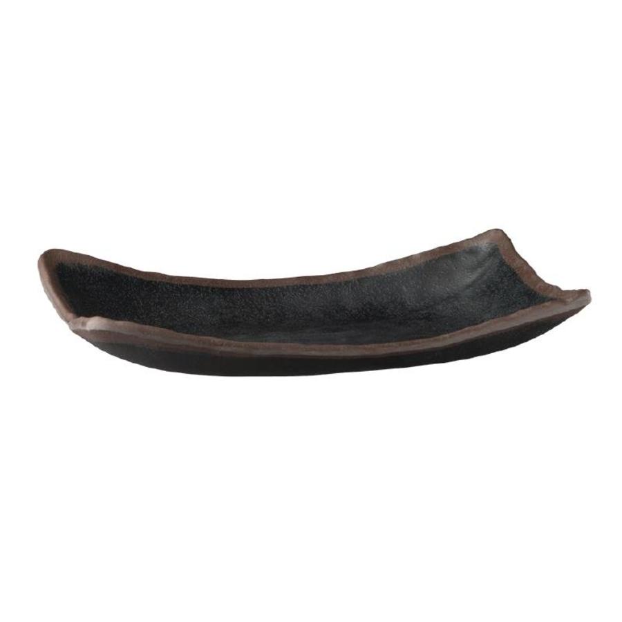 Melamine Bowl Stone Look | 27x17x4cm