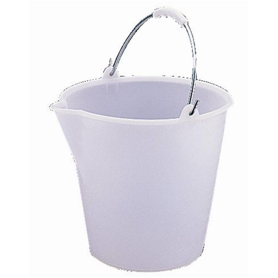 Seau en plastique avec bord verseur 12 litres