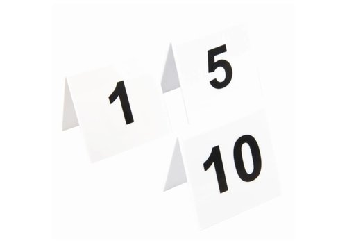  HorecaTraders Numéros de tableau 1 à 40 | 4 choix 