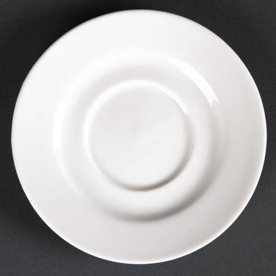 Porcelain Espresso Saucers 11 cm (6 Pieces)